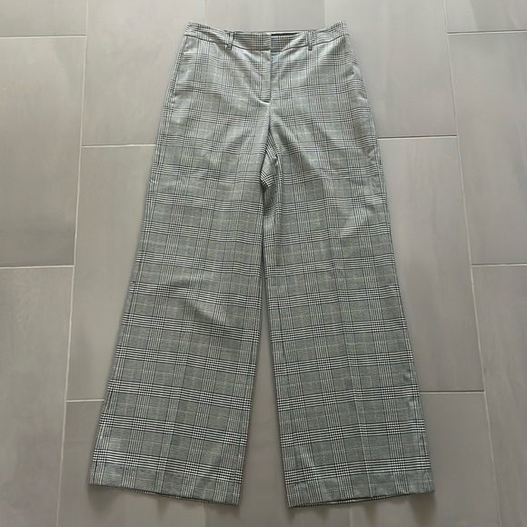 Lafayette 148 Dalton houndstooth wide leg pants - Picture 2 of 16